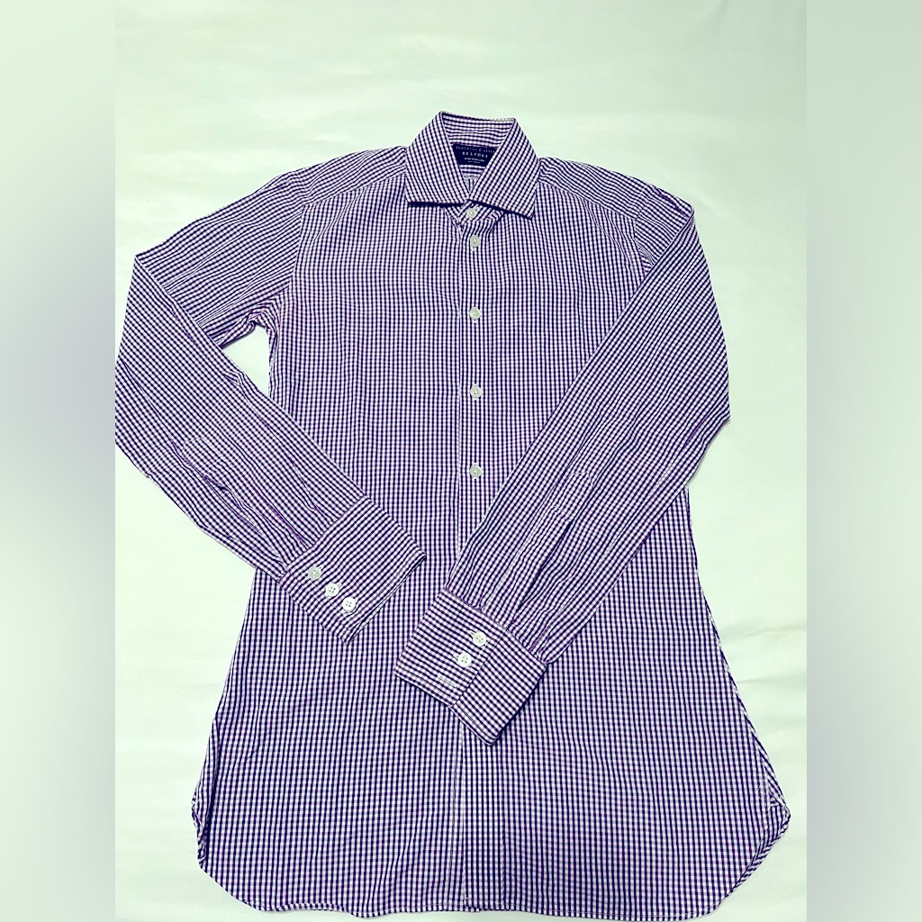 Turnbull & Asser Bespoke Long Sleeve Dress Shirt